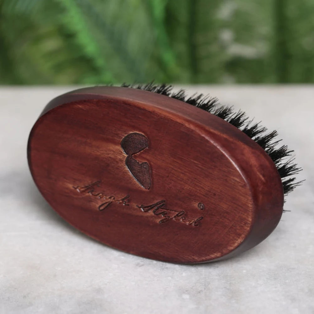 Beard Brush (Boar and Nylon 1:1 Ratio)